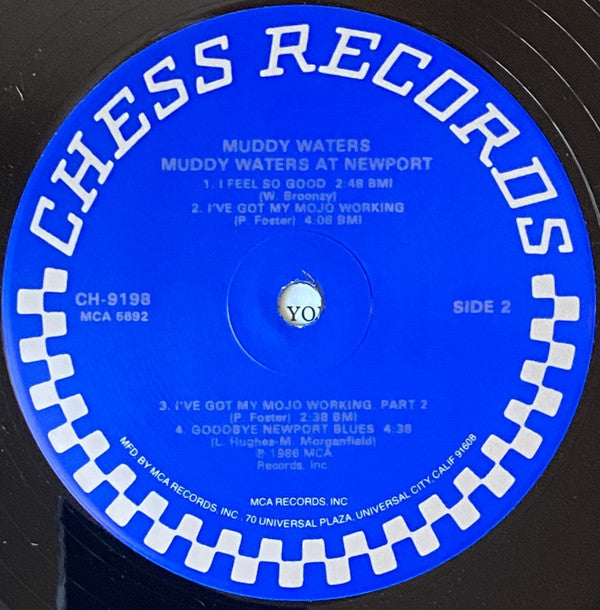Muddy Waters - Muddy Waters At Newport 1960 (Vinyl, LP, Album, Reissue, Stereo) Very Good (VG) / Very Good Plus (VG+)