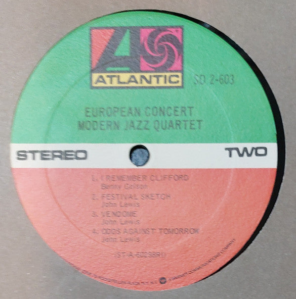 The Modern Jazz Quartet - European Concert (Vinyl, LP, Album, Reiss...