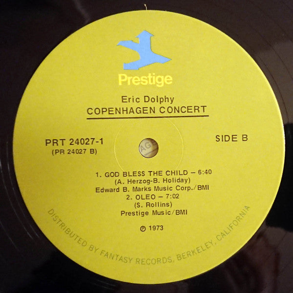 Eric Dolphy - Copenhagen Concert (2xVinyl, LP, Compilation, Remastered) Very Good (VG) / Very Good (VG)