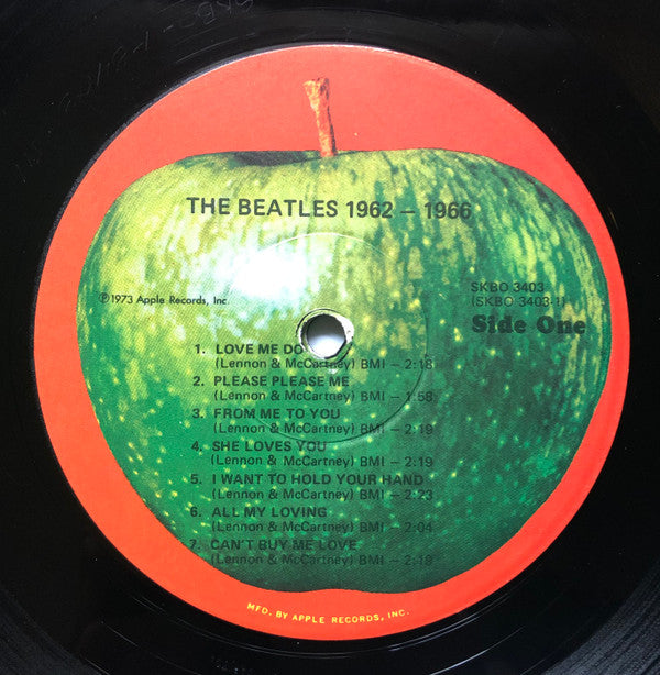 The Beatles - 1962-1966 (2xVinyl, LP, Album, Compilation, Stereo) Very Good (VG) / Very Good (VG)