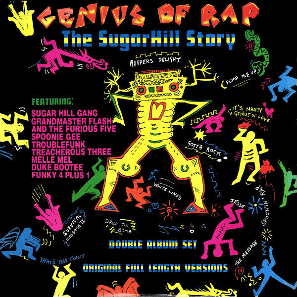 Various - Genius Of Rap - The Sugarhill Story (2xVinyl, LP, Compilation) Very Good Plus (VG+) / Very Good (VG)