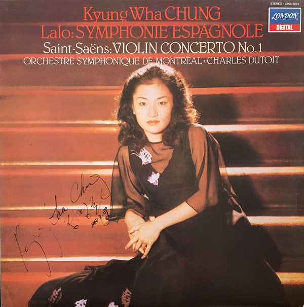 Édouard Lalo - Lalo: Symphonie Espagnole • Saint Saëns: Violin Concerto No.1 (Vinyl, LP, Stereo) Very Good Plus (VG+) / Near Mint (NM or M-)
