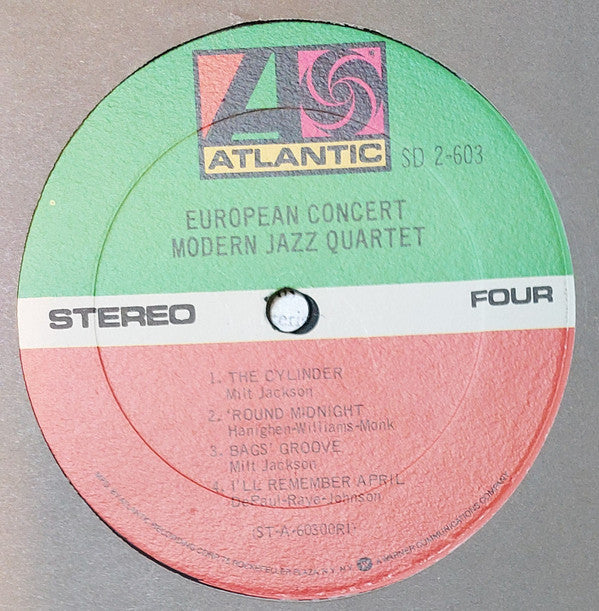The Modern Jazz Quartet - European Concert (Vinyl, LP, Album, Reiss...