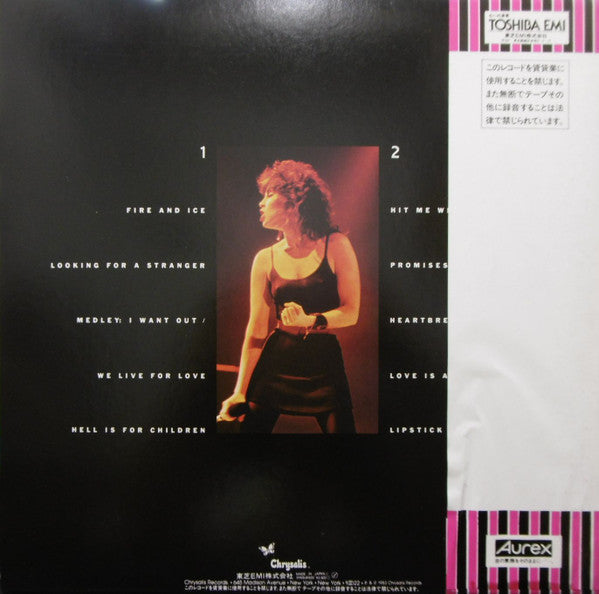 Pat Benatar - Live From Earth (Vinyl, LP, Album, Promo) Near Mint (NM or M-) / Very Good Plus (VG+)