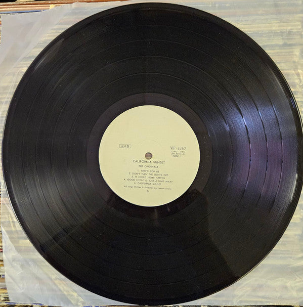 The Originals - California Sunset (Vinyl, LP, Album) Near Mint (NM or M-) / Very Good Plus (VG+)