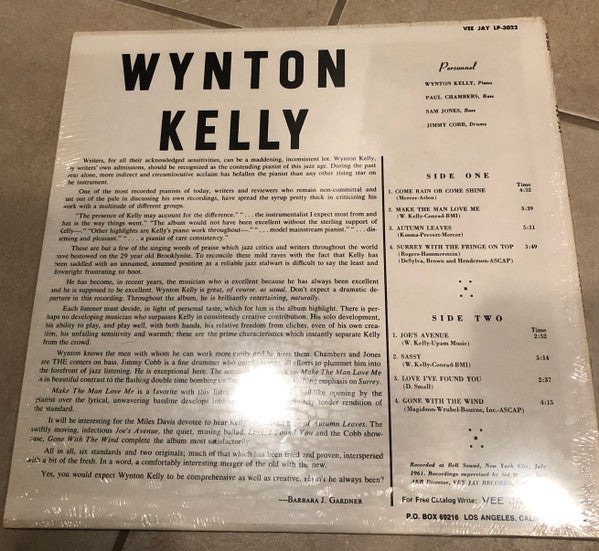 Wynton Kelly - Wynton Kelly! (Vinyl, LP, Album, Reissue)
