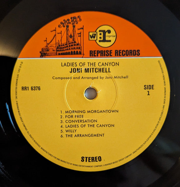 Joni Mitchell - Ladies Of The Canyon (Vinyl, LP, Album, Reissue) Near Mint (NM or M-) / Mint (M)