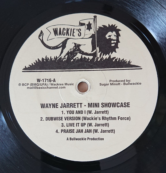 Wayne Jarrett - Mini Showcase (Vinyl, 10", 33 ⅓ RPM, Reissue, Stereo) Good Plus (G+) / Very Good (VG)