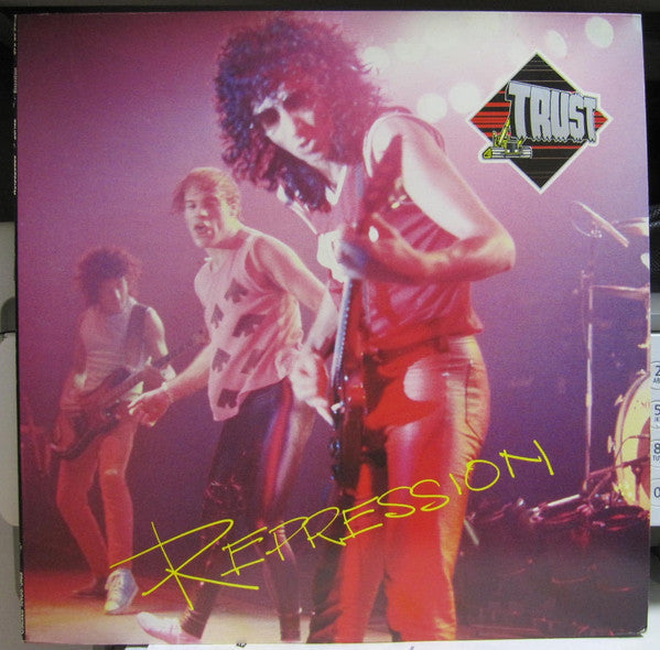 Trust (2) - Repression (Vinyl, LP, Album, Stereo) Near Mint (NM or M-) / Very Good Plus (VG+)