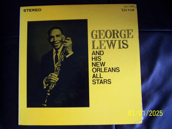 George Lewis And His New Orleans All Stars - George Lewis And His New Orleans All Stars (Vinyl, LP) Near Mint (NM or M-) / Very Good (VG)