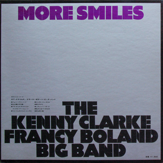 Clarke-Boland Big Band - More Smiles (Vinyl, LP, Album, Promo) Very Good Plus (VG+) / Very Good Plus (VG+)
