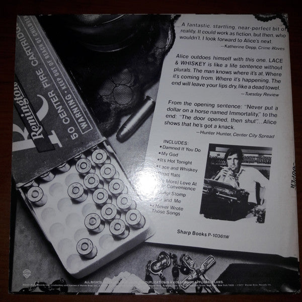 Alice Cooper (2) - Lace And Whiskey (Vinyl, LP, Album)