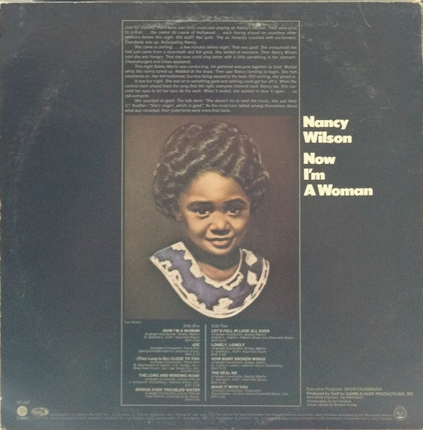Nancy Wilson - Now I'm A Woman (Vinyl, LP, Album) Good Plus (G+) / Good Plus (G+)