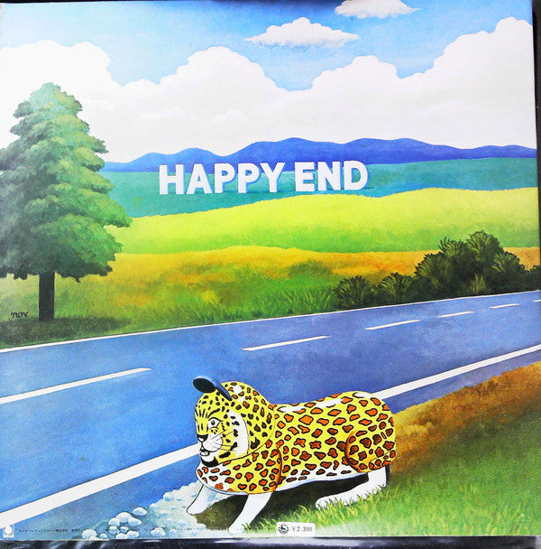 Happy End - City - Happy End Best Album (Vinyl, LP, Compilation) Very Good Plus (VG+) / Good Plus (G+)