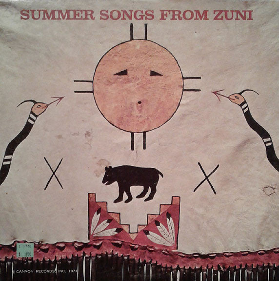 Leo Quetawki - Summer Songs From Zuni (Vinyl, LP, Album) Mint (M) / Mint (M)