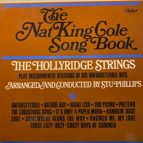 The Hollyridge Strings - The Nat King Cole Song Book (Vinyl, LP) Very Good (VG) / Very Good (VG)