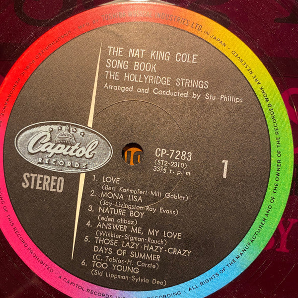 The Hollyridge Strings - The Nat King Cole Song Book (Vinyl, LP) Very Good (VG) / Very Good (VG)
