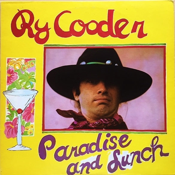Ry Cooder - Paradise And Lunch (Vinyl, LP, Album, Reissue)