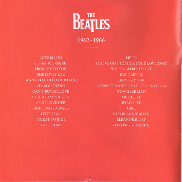 The Beatles - 1962-1966 (2xVinyl, LP, Compilation, Reissue, Remastered, Stereo) Very Good Plus (VG+) / Very Good Plus (VG+)