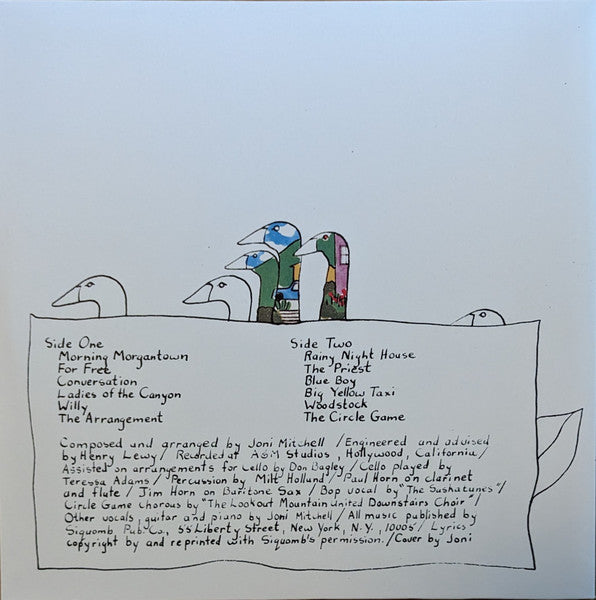 Joni Mitchell - Ladies Of The Canyon (Vinyl, LP, Album, Reissue) Near Mint (NM or M-) / Mint (M)