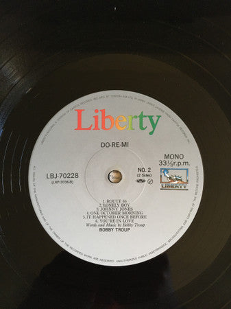 Bobby Troup - Do Re Mi (Vinyl, LP, Album, Mono) Near Mint (NM or M-) / Very Good (VG)