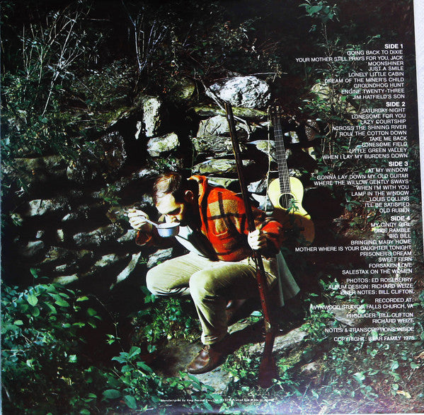Bill Clifton - Going Back To Dixie (2xVinyl, LP, Album) Good Plus (G+) / Very Good Plus (VG+)