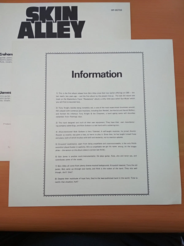 Skin Alley - Two Quid Deal ? (Vinyl, LP, Album, Promo) Near Mint (NM or M-) / Very Good Plus (VG+)