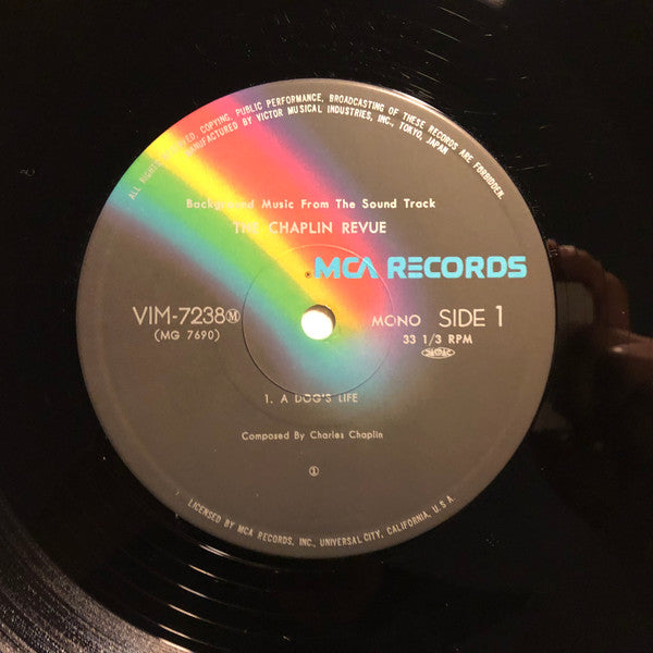 Charlie Chaplin - The Chaplin Revue (Background Music From The Sound Track) (Vinyl, LP, Reissue) Very Good (VG) / Very Good (VG)