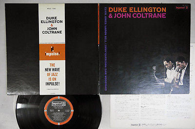 Duke Ellington - Duke Ellington & John Coltrane (Vinyl, LP, Album, Reissue, Stereo) Very Good (VG) / Very Good (VG)