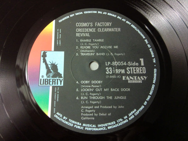 Creedence Clearwater Revival - Cosmo's Factory (Vinyl, LP, Album) Very Good Plus (VG+) / Very Good Plus (VG+)