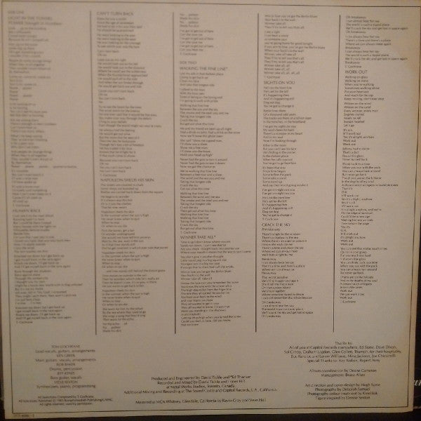 Red Rider - Neruda (Vinyl, LP, Album, Promo, Stereo) Near Mint (NM or M-) / Very Good (VG)
