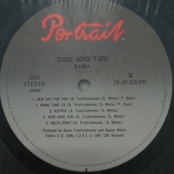 Basia - Time And Tide (Vinyl, LP, Album)