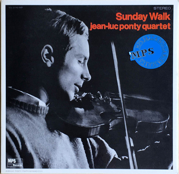 Jean-Luc Ponty - Sunday Walk (Vinyl, LP, Album, Promo) Very Good (VG) / Good Plus (G+)