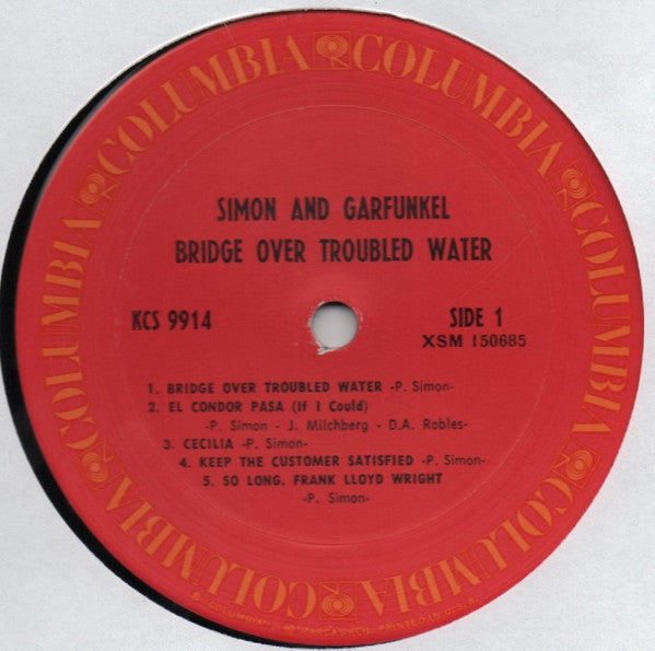 Simon & Garfunkel - Bridge Over Troubled Water (Vinyl, LP, Album, Reissue) Good Plus (G+) / Good Plus (G+)