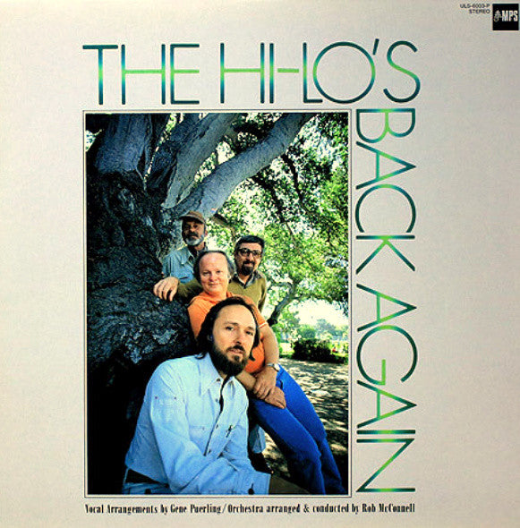 The Hi-Lo's - Back Again (Vinyl, LP, Album, Limited Edition) Very Good Plus (VG+) / Very Good Plus (VG+)