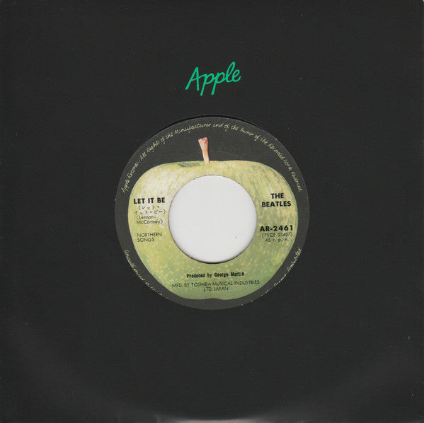 The Beatles - Let It Be (Vinyl, 7", 45 RPM, Single, Reissue) Very Good Plus (VG+) / Very Good (VG)