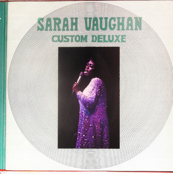 Sarah Vaughan - Custom Deluxe (Vinyl, LP, Compilation) Very Good Plus (VG+) / Very Good (VG)