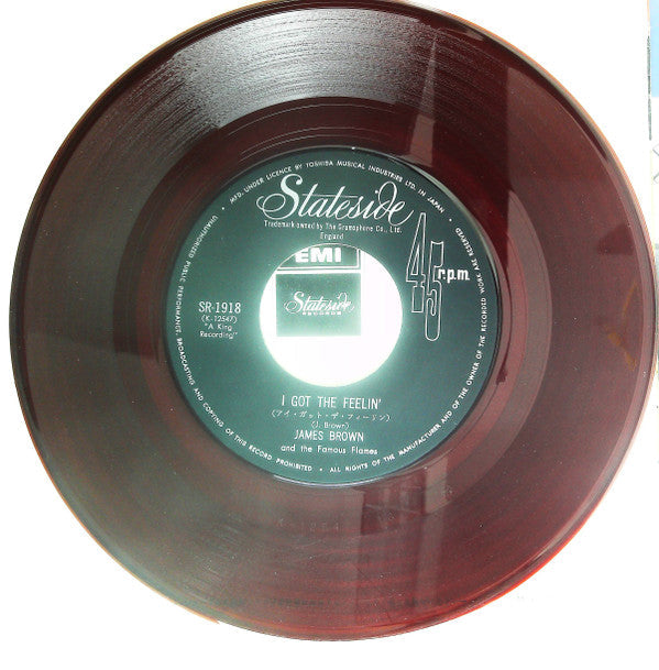 James Brown & The Famous Flames - I Got The Feelin' / There Was A Time (Vinyl, 7") Very Good (VG) / Very Good (VG)