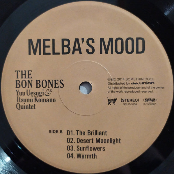 The Bon Bones - Melba's Mood (Vinyl, LP, Album, Limited Edition) Very Good Plus (VG+) / Near Mint (NM or M-)