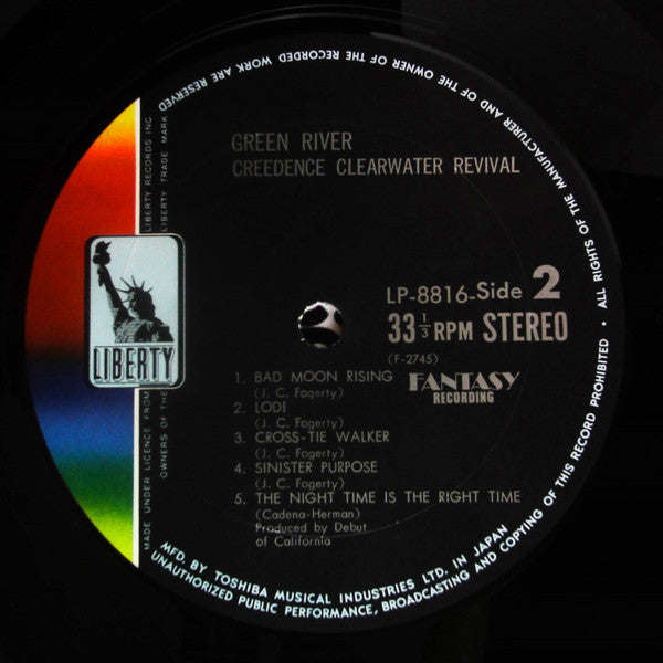 Creedence Clearwater Revival - Green River (Vinyl, LP, Album)