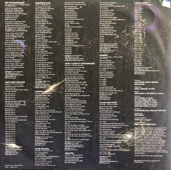 Graham Nash - Innocent Eyes (Vinyl, LP, Album) Very Good (VG) / Very Good (VG)