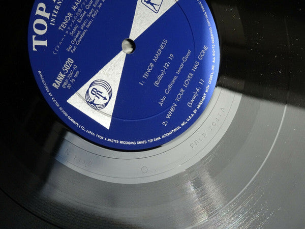 Sonny Rollins Quartet - Tenor Madness (Vinyl, LP, Album, Mono) Good Plus (G+) / Good Plus (G+)