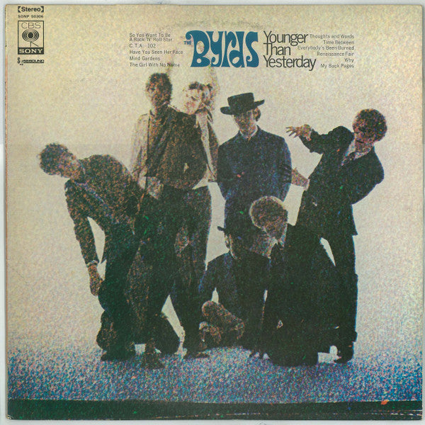 The Byrds - Younger Than Yesterday (Vinyl, LP, Album, Stereo) Very Good Plus (VG+) / Very Good Plus (VG+)