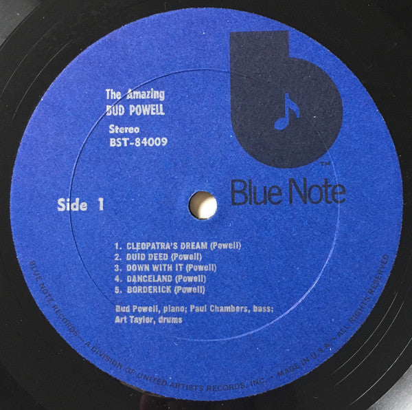 Bud Powell - The Scene Changes, Vol. 5 (Vinyl, LP, Album, Reissue, Stereo) Very Good (VG) / Generic