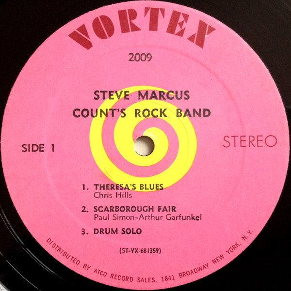 Steve Marcus - Count's Rock Band = 伯爵とロック (Vinyl, LP, Album, Stereo)