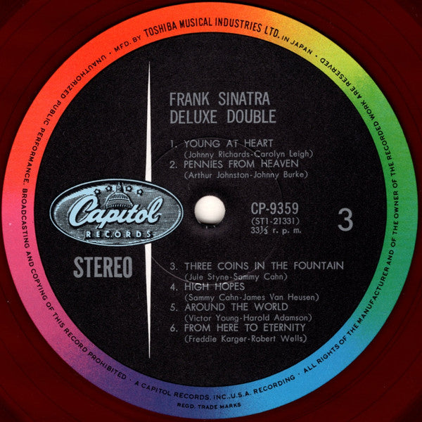 Frank Sinatra - Deluxe Double (2xVinyl, LP, Compilation) Good Plus (G+) / Good Plus (G+)