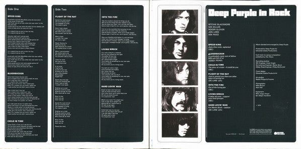 Deep Purple - Deep Purple In Rock (Vinyl, LP, Album, Reissue, Stereo) Very Good Plus (VG+) / Very Good Plus (VG+)