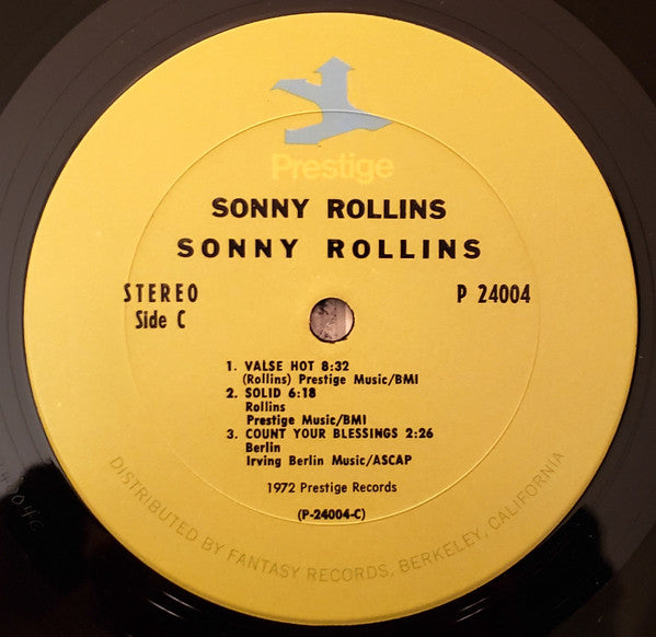 Sonny Rollins - Sonny Rollins (2xVinyl, LP, Compilation, Stereo) Very Good (VG) / Very Good (VG)