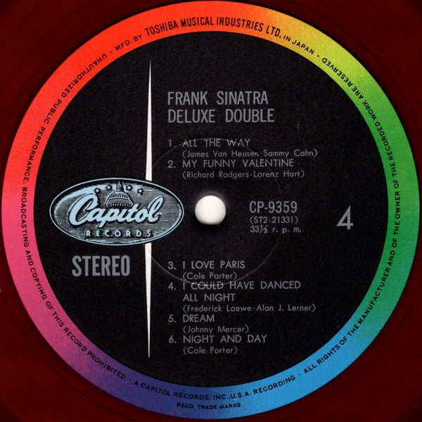 Frank Sinatra - Deluxe Double (2xVinyl, LP, Compilation) Good Plus (G+) / Good Plus (G+)