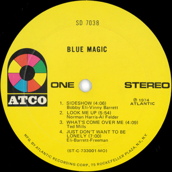 Blue Magic - Blue Magic (Vinyl, LP, Album, Stereo) Good Plus (G+) / Good Plus (G+)